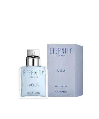 Calvin Klein Eternity Aqua Eau De Toilette Woody Men's Cologne With Notes of Cucumber Sage & Sandalwood Long Lasting Fragrance 3.3 Fl Oz (Pack of 1) - Buy Online on GoSupps.com