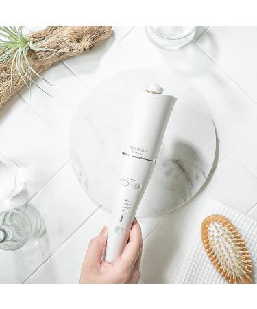 KINUJO Automatic Curling Iron | Self-Winding Curling Wand | Adjustable Temp 284 F-392 F | Japanese Silk Plate | Minimize Hair Damage | International Shipping Available - Buy Online on GoSupps.com