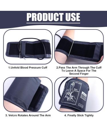 Extra Large Blood Pressure Cuff 22-52 cm - Ideal for Seniors Portable & Individually Available for Home Use | Accurate Pressure Monitoring Devices - Buy Online on GoSupps.com
