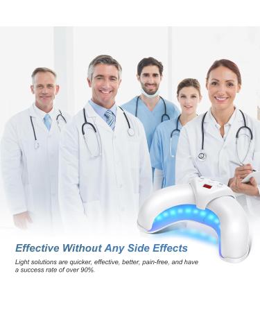Buy Nail Fungus Light - 905nm Infrared & 470nm Blue Light for Safe Home Treatment - Effective Solution for Multiple Toenail Issues - Buy Online on GoSupps.com