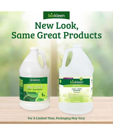 Biokleen Bac-Out Stain Remover - 128 oz | Enzyme-Powered Formula for Pet Stains, Laundry, Carpets | Eco-Friendly & Plant-Based - Buy Online on GoSupps.com