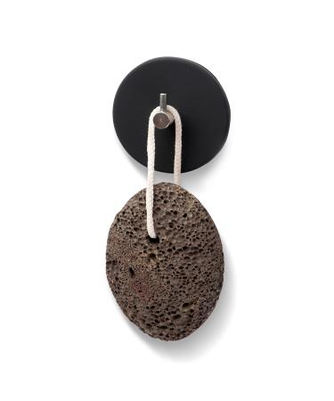 DeluxXOO high -quality hook black made of silicone self -adhesive as a bathroom organizer and decoration |Blebehaken |Without drilling |extra strong hold