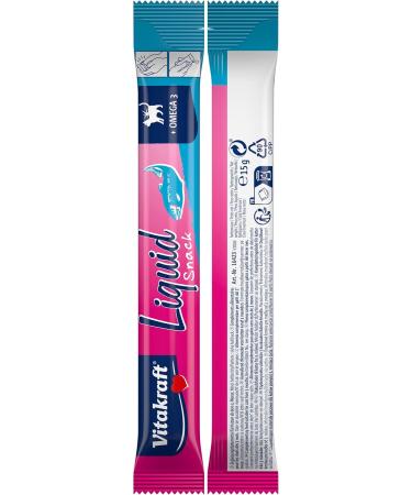 Vitakraft Liquid Cat Snack - Salmon MSC & Omega-3 6-Pack | International Shipping Available - Buy Online on GoSupps.com