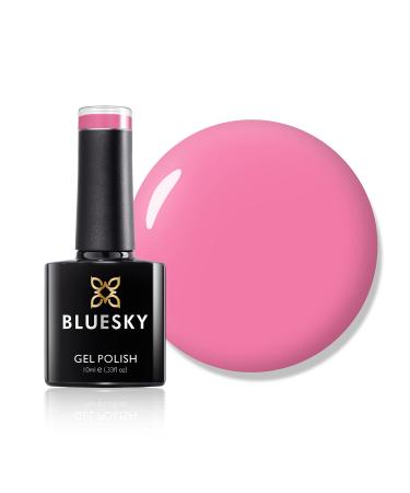 Bluesky Gel Nail Polish Bright Pink A088 Rose Long Lasting Chip Resistant 10 ml (Requires Curing Under UV LED Lamp)
