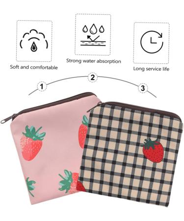 Buy Healeved 8 STK Storage Bags for Women's Bandages & Makeup | Water-Repellent Polyester Card Holder & Tampon Bag - Ideal for Travel - Buy Online on GoSupps.com