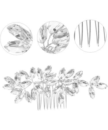 MERRYHAPY Crystal Hair Accessories Wedding Decor Hair Pins Rhinestone Hair Side Comb Wedding Bride Hair Comb Hair Accessories for Women Wedding Hair Accessories Bridal Hair Comb Rhinestones - Buy Online on GoSupps.com