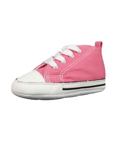 Converse Baby Chucks 81229 First Star White 17 UK Pink