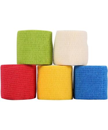 5 Colours Professional Non-woven Fabric Bandage Sport Binding Joints Support Tape (white) - Buy Online on GoSupps.com