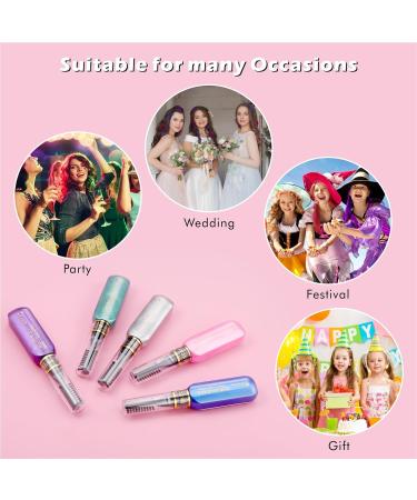 5PCS Temporary Bright Hair Chalk Dye Set - Washable Hair Colour for Kids, Men, and Women. Perfect for Halloween, Birthdays, and DIY Hair Makeup - Buy Online on GoSupps.com