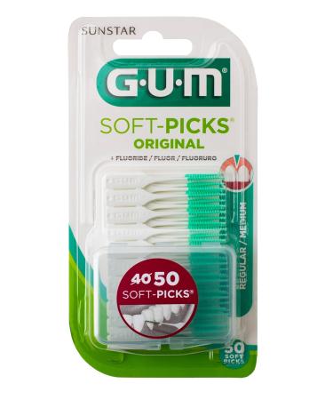 Gum 158155 Soft Picks Original Brushes Regular 50 pieces - Buy Online on GoSupps.com