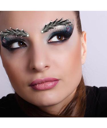 Human Hair Fake Eye Brows Handmade Adhesive False Eyebrows Realistic Crocheted Eyebrows for Halloween Masquerade Costume Cosplay Frifer Eyebrows4 - Buy Online on GoSupps.com
