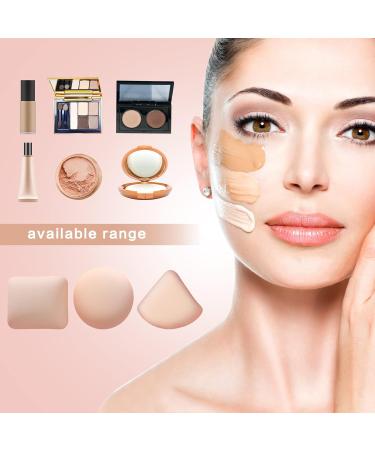 Unaone 3 Pieces Powder Puff Set - Makeup Sponge Foundation & Loose Powder Applicator Dry/Wet Air Cushion Puff Beauty Tools with Storage Case - Pink - Buy Online on GoSupps.com
