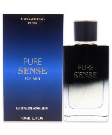 New Brand Pure Sense EDT Spray Men 3.3 oz
