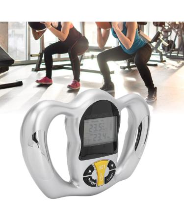 Portable Body Fat Measuring Device - Digital BMI Tester with LCD Screen for Men & Women | Home Health Monitor & Analyzer - Buy Online on GoSupps.com