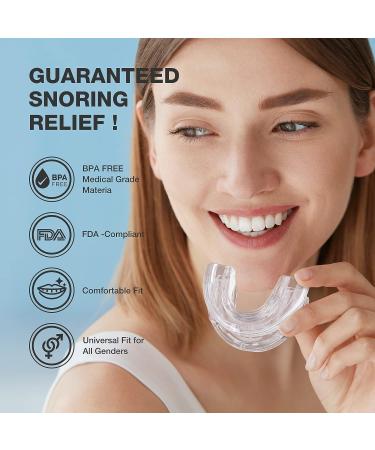 ANCALM Anti Snoring Device - Universal Fit | Stop Snoring Now - Buy Online on GoSupps.com