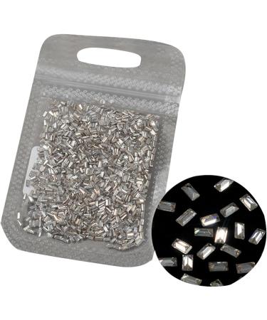 1440pcs Nail Rhinestones Flat Back Nails Craft Create Beautiful Nails Art And Decorations Clothing Embellishments Nails Art Decoration 01 round - Buy Online on GoSupps.com