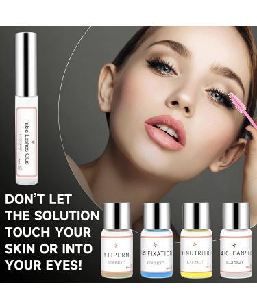 Professional Lash Lift Kit with Upgraded Glue - Eyelash Perm & Curling Set for Salon - Semi-Permanent Extensions - Buy Online on GoSupps.com