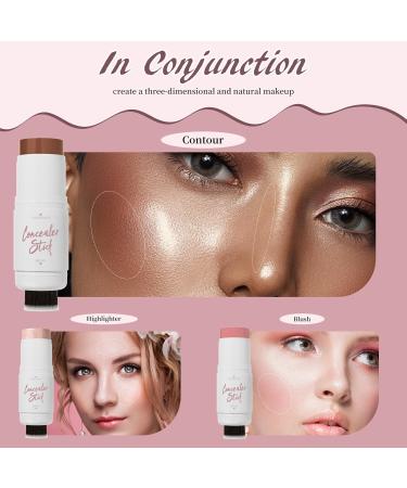 CHAKAE 2 in 1 Double Head Makeup Sticks - Multifunctional Contour Stick - Bronzer Highlighter Stick for Makeup - Buy Online on GoSupps.com