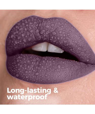Allbesta Long Lasting Waterproof Liquid Matte Lipstick - Non-Stick Cup Matte Lip Gloss (8#) - Perfect for Long Days & Nights - Buy Online on GoSupps.com