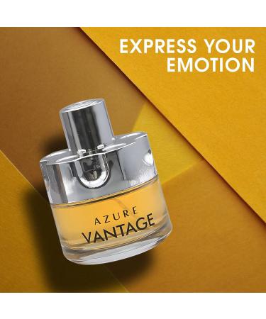 Vintage Heroes Noir&Azure Vantage Combo Cologne for Men/Eau de Parfum Natural Spray Top Notes of Green Apple and Lemon Middle Notes of Tonka Bean Base Notes of Geranium- Natural Spray 100ML - Buy Online on GoSupps.com