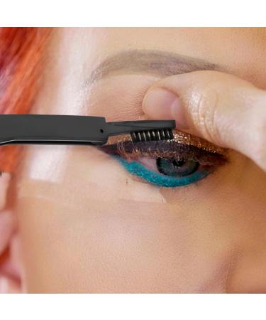 NOLITOY Folding Eyelash Comb & Brow Brush - Dual Sided Lash Separator for Women | Perfect Lash Mascara Applicator - International Shipping Available - Buy Online on GoSupps.com
