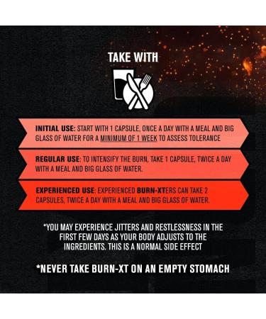 Jacked Factory Burn-XT Clinically Studied Fat Burner & Weight Loss Supplement (60 Capsules) Lean-XT Max - High-Performance Stim-Free Fat Burner (90 Capsules) - Buy Online on GoSupps.com