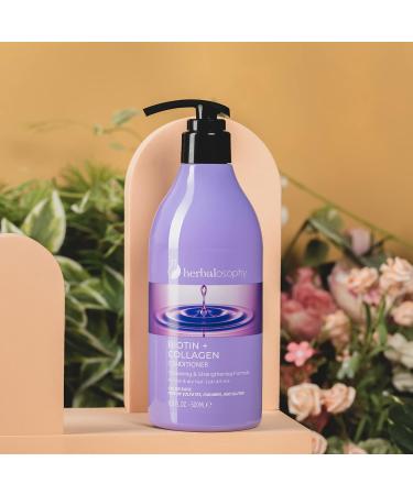Biotin & Collagen Shampoo 16.9 Fl Oz | Hair Growth Thickening & Repair Shampoo | Sulfate-Free Paraben-Free Gluten-Free Infused with Vitamin B7 & Argan Oil - Buy Online on GoSupps.com