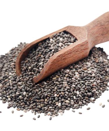 Kuchnia Zdrowia Chia Seeds - 1 kg High Quality Vegan Superfood - Resealable Packaging - Shop Now! - Buy Online on GoSupps.com
