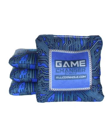 Allcornhole.com | Gamechanger Cornhole Bags | Patented Technology | ACL Pro Approved | Set of 4 Royal-23