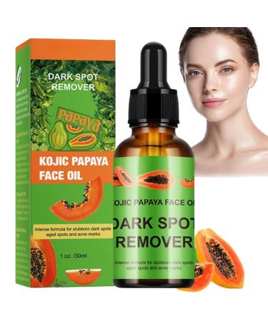 Kojic Acid Serum Papaya Oil Hydrating Brightening Serum Papaya Oil Essence for Face Anti Wrinkle Fine Lines Face Serum for Women Anti Ageing Serum Effective Facial Serum Reduces Fine Lines&Wrinkles