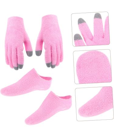 Healeved 1 Set Socks for Women Foot mask Soft Comfortable moisturizing Gloves Hand mask Girl Child Miss Touch Screen Women's Female moisturizing Gloves Women moisturizing Gloves 20.00X15.00X1.20CM - Buy Online on GoSupps.com