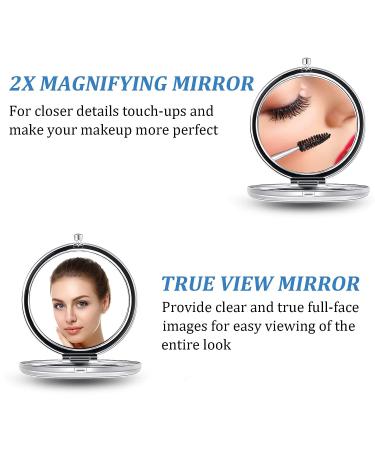 4-Piece Funny Compact Mirror Set for Sisters - Engraved Makeup Mini Mirror Gift for Birthday, Christmas, Graduation - Perfect for Soul Sisters - Buy Online on GoSupps.com