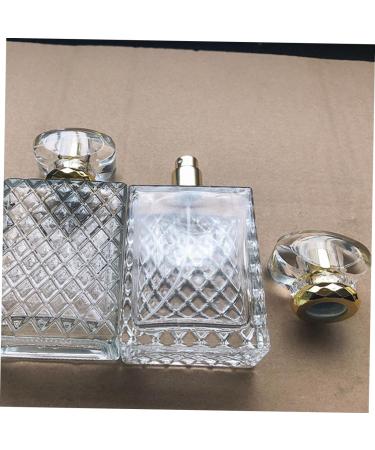DOITOOL Perfume Bottle Empty Perfume Spray Perfume Cosmetic Container Perfume Spray Liquid Bottle Perfume Container Small Spray Bottle Mini Perfume Square Glass Bottle Pump Casing Travel - Buy Online on GoSupps.com