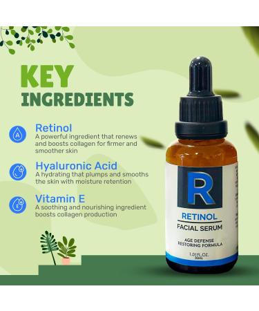 Buy Face Serum Trio: Vitamin C Retinol & Hyaluronic Acid - Anti-Aging Hydration Set for Women (3-Pack - Buy Online on GoSupps.com