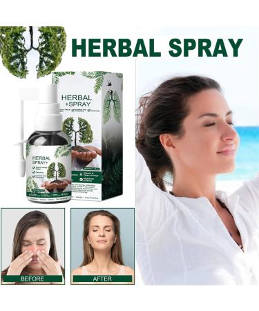 Respinature Herbal Lung Cleanse Mist - Powerful Lung Support Herbal Lung Cleansing Spray Natural Herbal Lung Essence (2PCS) - Buy Online on GoSupps.com