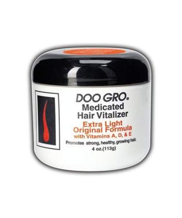 DOO GRO Medicated Hair Vitalizer - Extra Light Original Formula with Vitamins A