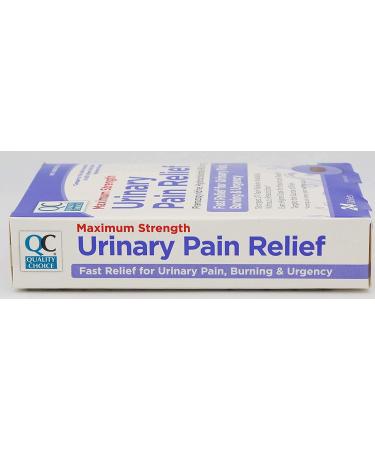 Quality Choice Urinary Pain Relief Maximum Strength Tablets 24ct - Fast and Effective Relief - Buy Online on GoSupps.com