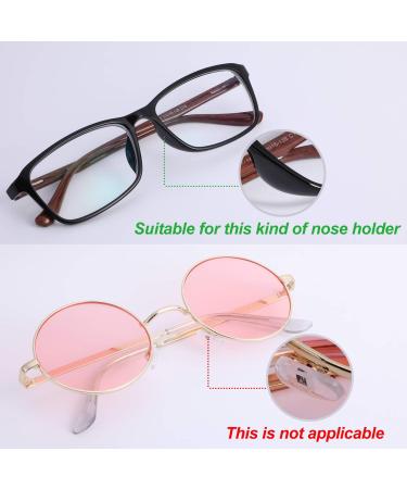 MWOOT Non-Slip Nose Pads - 12 Pairs 2mm Silicone Adhesive Pads for Eyeglasses & Sunglasses | Transparent Comfort & Stability - Buy Online on GoSupps.com