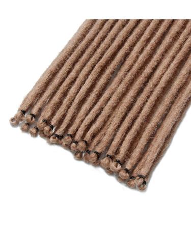 20 Synthetic Dreadlocks Extensions - 20 Strands Deep Blonde Crocheted Braided Hair for Hip-Hop & Reggae Style | 0.6cm Thin Dreads - Buy Online on GoSupps.com