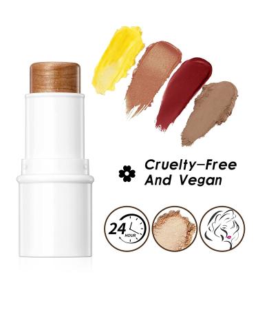 MEICOLY 4-in-1 Contour, Blush, Highlight, and Moisturizer Stick Set for Women - Buy Online on GoSupps.com