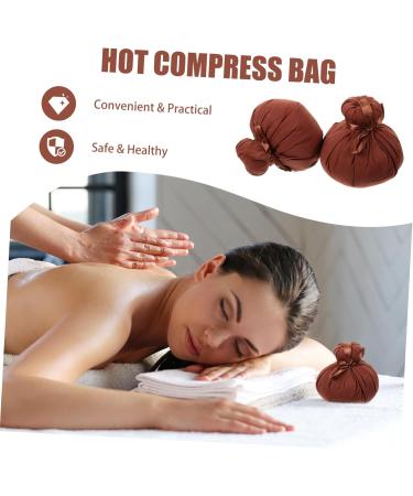 Magiclulu 2-Piece Chinese Medicine Heat Bag & Spa Massage Balls - Relaxing Compress Package for Bathtub Therapy - Buy Online on GoSupps.com