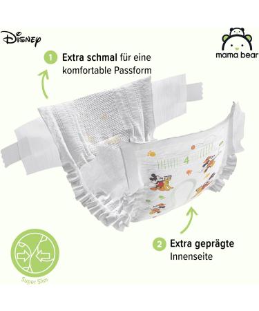 Buy Mama Bear Disney Ultra Dry Size 4 Diapers (168 Pieces) - Monthly Box | International Shipping Available - Buy Online on GoSupps.com