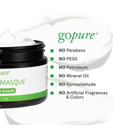 goPure Enzyme Facial Mask - 4oz | Smooth & Exfoliate Skin - Buy Online on GoSupps.com