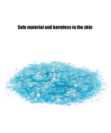 Nail Chunky Glitter Dazzling Luster Widely Use Nail Art Confetti DIY Unique Nails for Crafts Making for Body Decoration(HC37) - Buy Online on GoSupps.com