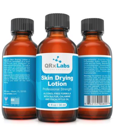 Drying Lotion - Alcohol-Free Acne Spot Treatment with Sulfur & Salicylic Acid - 1 fl oz - Buy Online on GoSupps.com