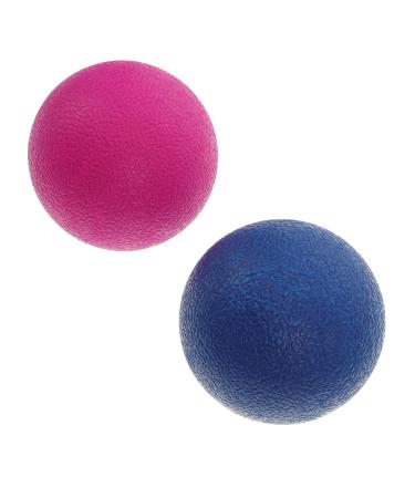 Toddmomy 2st massage globe Hand massage devices Tool Foot massager for feet Plantar fasciitis massager wrist massager Plantar massage ball Stressball Balance Fitness TPE