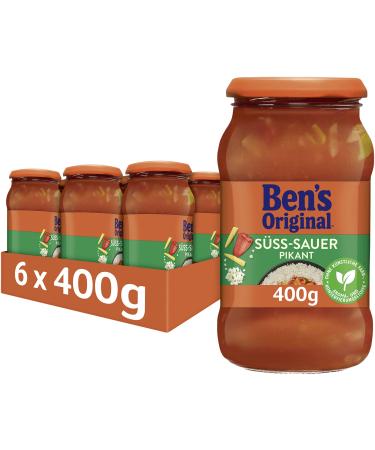 BEN'S ORIGINAL BEN'S ORIGINAL Ben's Original Sauce Sweet and Sour Spicy 6 jars (6 x 400 g) Sweet and Sour Spicy 400 g (pack of 6)