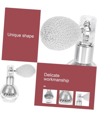 MUSISALY 1pc Spray Glitter Powder Spray Bottle Glitter Spray for Hair Sprayer Bottle White Plastic 7x5.5cm White - Buy Online on GoSupps.com
