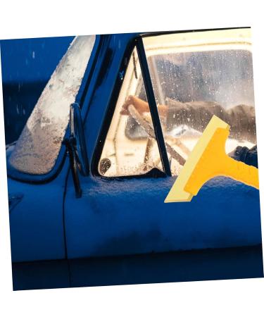 minkissy Japanese Patches for Clothing Snow Windshield Violin Bow Clip Deicer Snow Scraper Trumpet Water Key Screw Ice Scraper Snow Windshield Car Beef Scraping 34.00X16.00X1.50CM Yellow - Buy Online on GoSupps.com