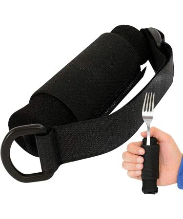 Seniors Self-Eating Aid Tool | Eating Assistance Fork Fixer for The Elderly and The Disabled | Handicap Eating Aid Silverware Fixer Eating Independently Tool for Home - Buy Online on GoSupps.com